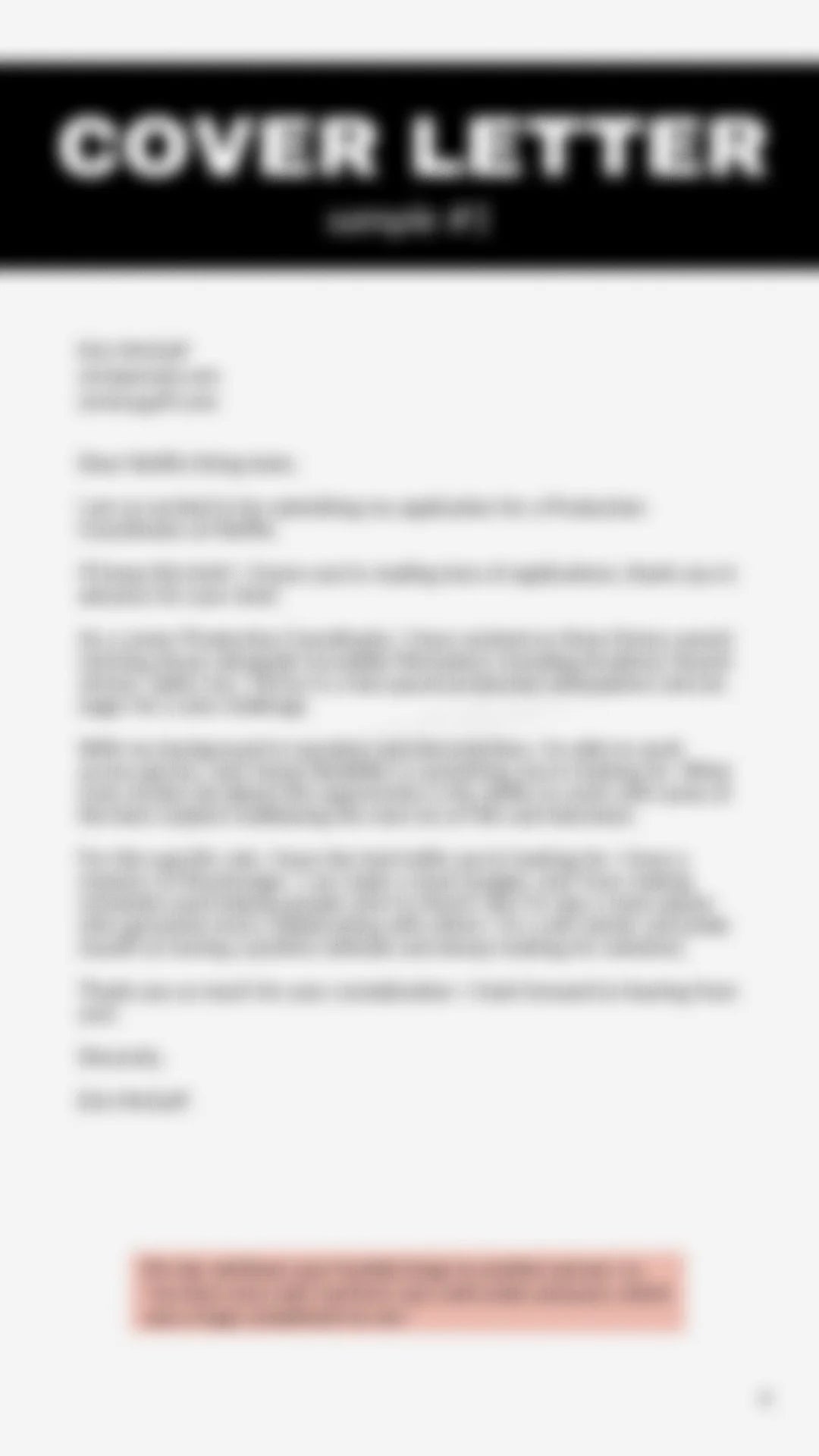 Cover Letter Guide (2 Customizable Templates!)